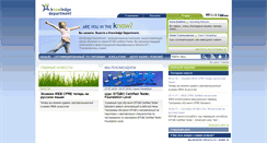 Desktop Screenshot of knowledge-department.ru